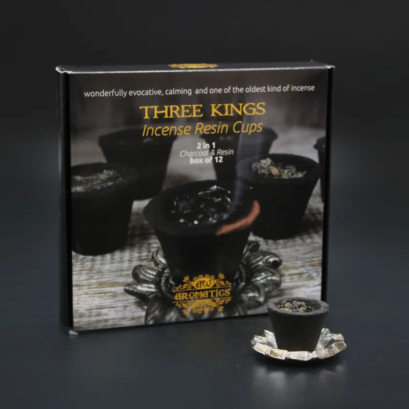 Scatola of 12 Resin Cups Three Kings — foto 3