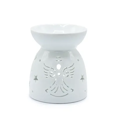 Olio Bruciatore Angel Cut Out- Bianco — foto 1