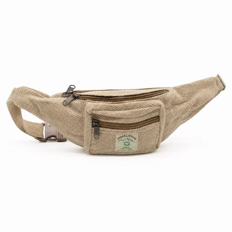 Cotton Hemp Style Belt Bag Naturale — foto 1