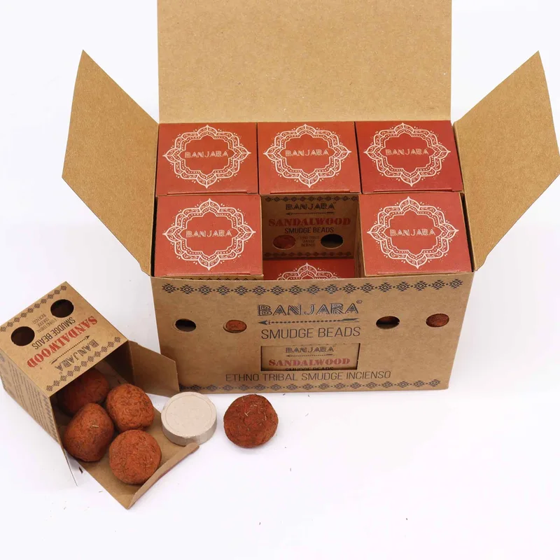 Banjara Smudge Beads - Sandalwood