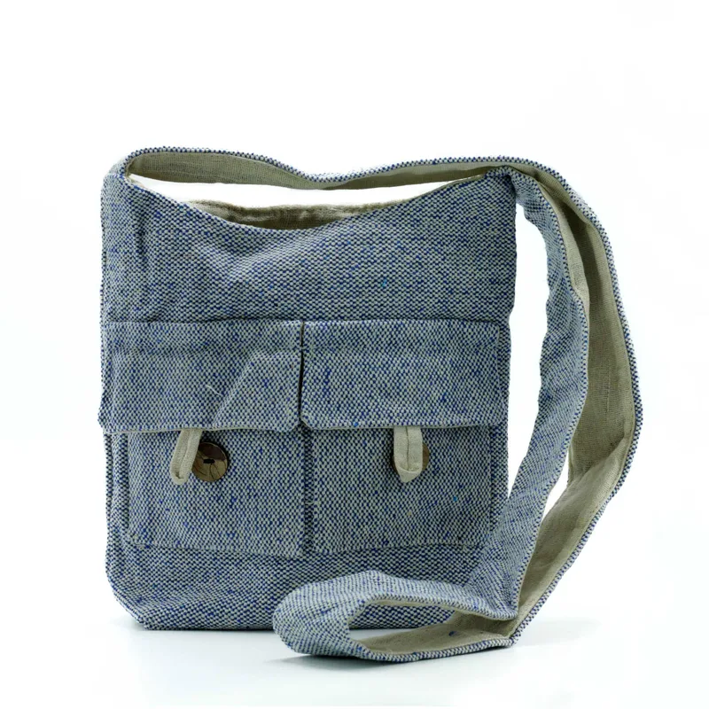 Naturale Tones Two Pocket Bags Comp Denim Medium