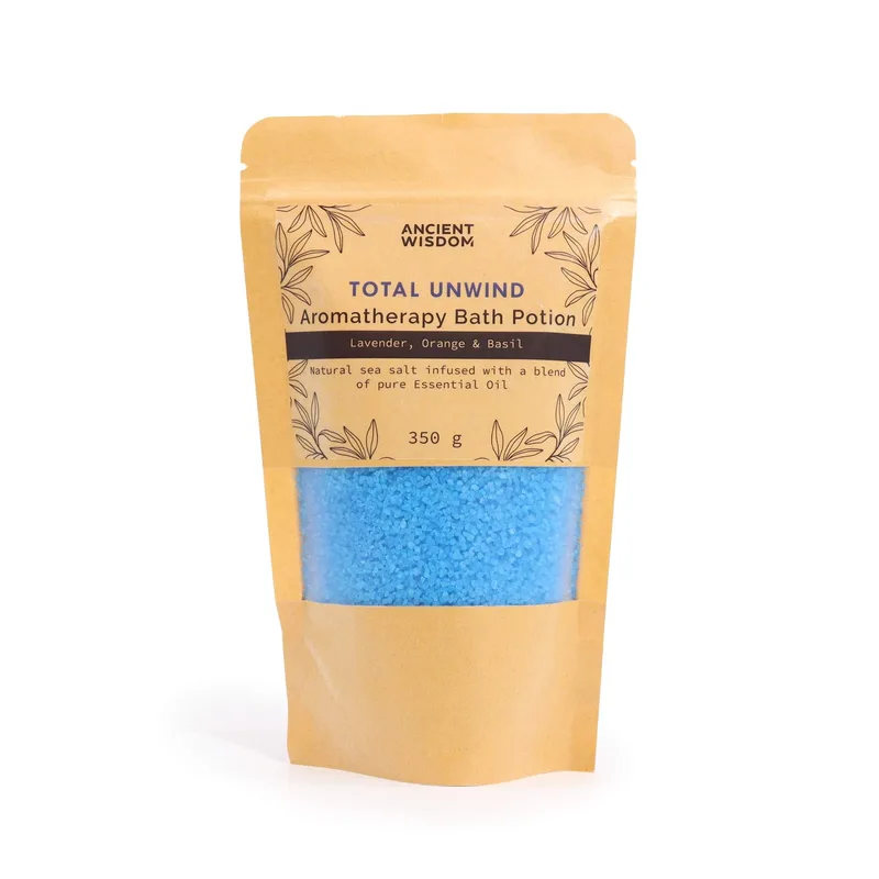 Aromatherapy Bagno Potion in Kraft Bag 350g - Total Unwind