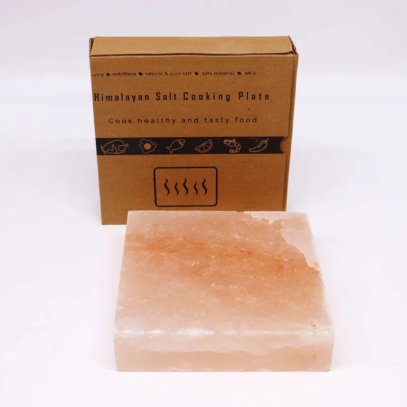 Himalayan Salt Cooking Plate Square 20x20x5cm — foto 2