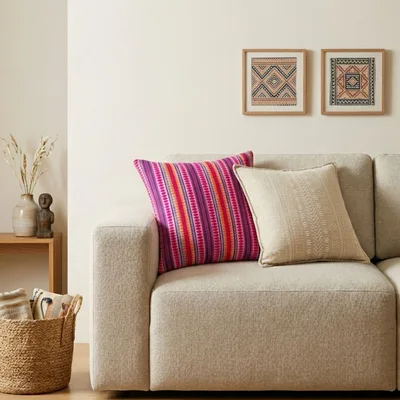 Classic Cushion Cover Soft Stone 45x45cm — foto 1