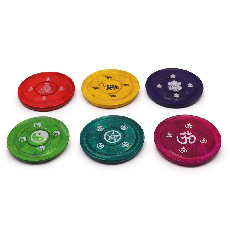 Assorted Design Incenso Plates