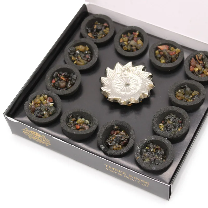 Scatola of 12 Resin Cups Three Kings — foto 1