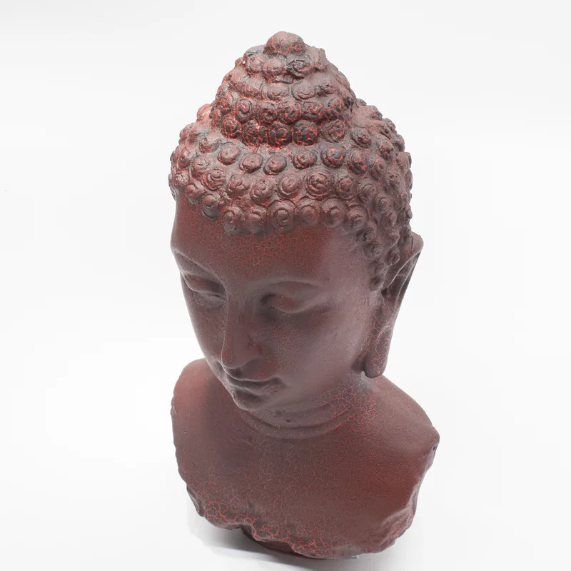 Buddha Bust Lamp Molton Lava Oval stand — foto 4