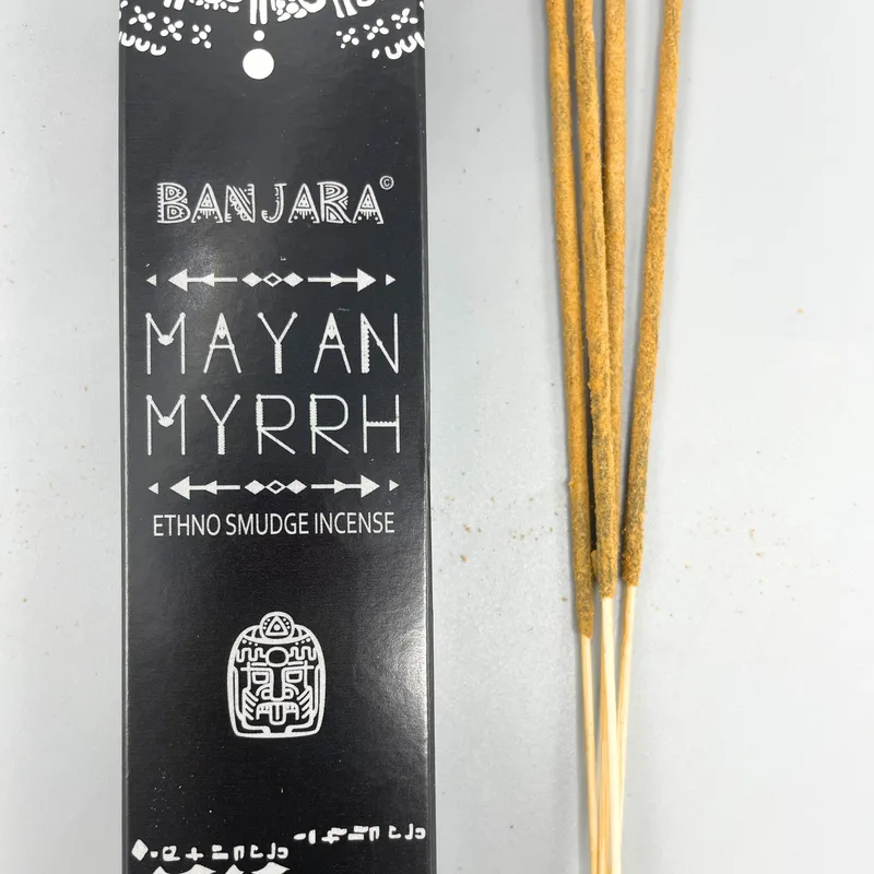 Banjara Tribal Smudge Incenso Mayan Myrrh — foto 1