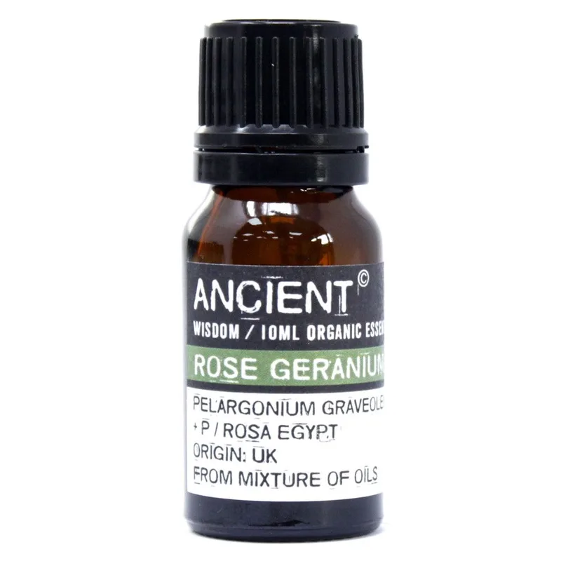 Rosa Geranium Organic Essenziale Olio 10ml