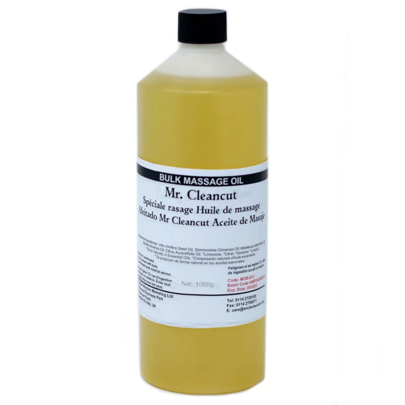 Mr Cleancut Shaving Olio 1Kg Massage Olio