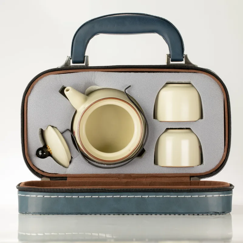 Travel Teapot Set & Two Cups - Cat Lover — foto 5