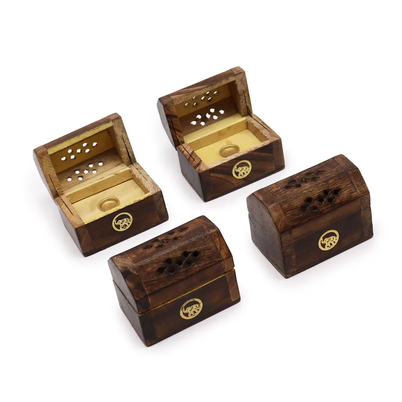 Mini Incenso Cone Smoke Scatola - Mango Legno