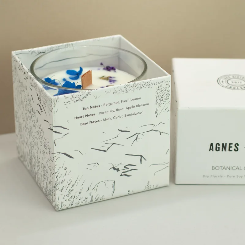 Agnes + Cat Botanical Soy Cera Candela Moorland — foto 3