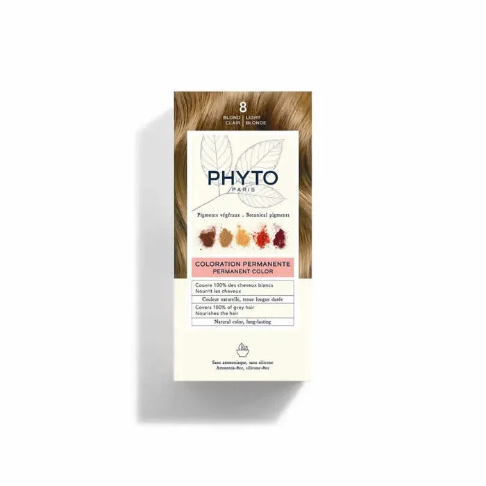 Phyto Hair Colour By Phytocolor 8 Light Blonde 180g