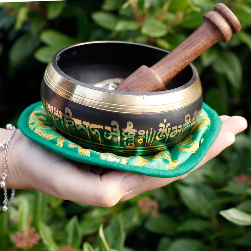 Verde Tara Singing Bowl Set 10cm — foto 5