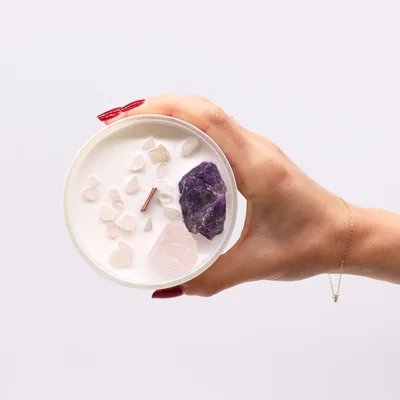 Chakra Crystal Candele - Third Eye Chakra — foto 2