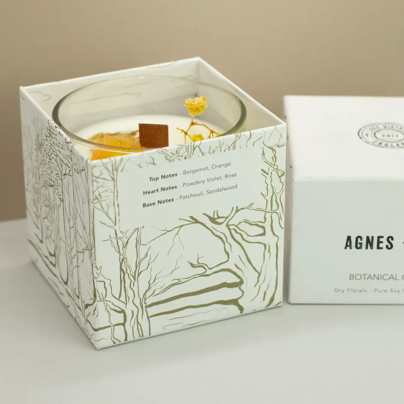 Agnes + Cat Botanical Soy Cera Candela Rydal Oudh
