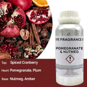 Pomegranate & Nutmeg Puro Profumo Olio 500ml — foto 5