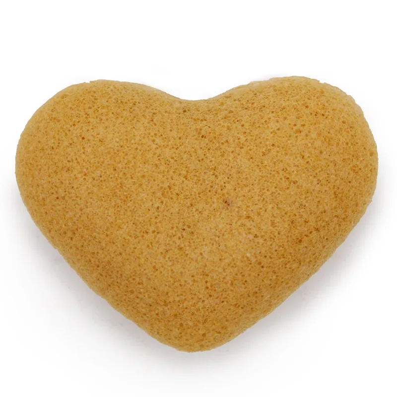 Konjac Heart Sponge - Peach — foto 5
