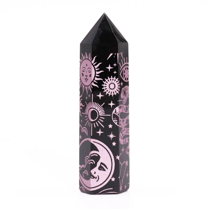 Nero Obsidian Points Mystic Story Rosa Pink — foto 6