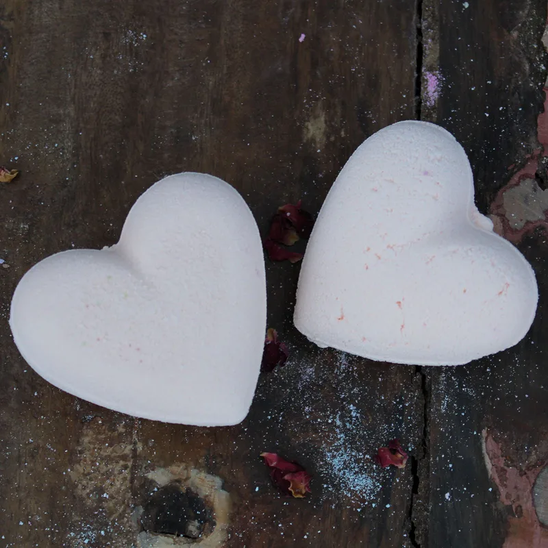 Love Heart Bagno Bomba 70g - Passion Fruit — foto 2
