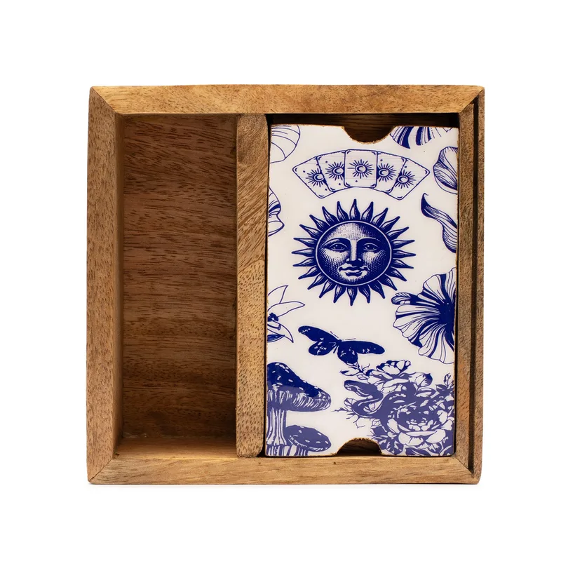 Two Section Tarot Scatola with Card Porta — foto 3