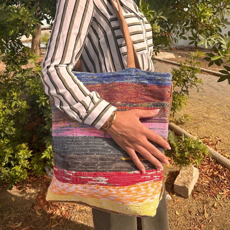 Recycled Big Rug Bag Shades of Lavanda — foto 2