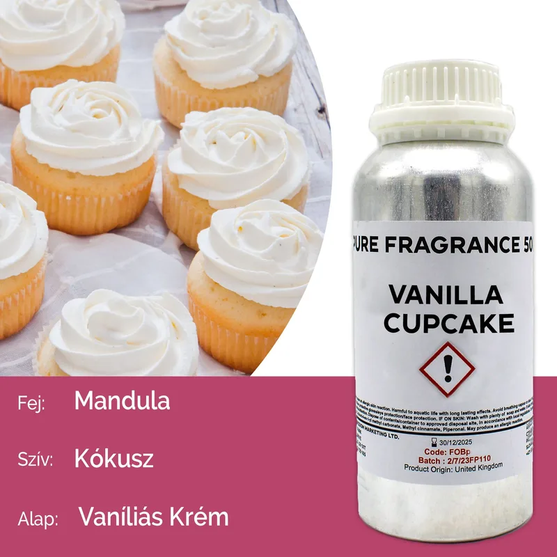 Vaniglia Cupcake Puro Profumo Olio 500ml — foto 4