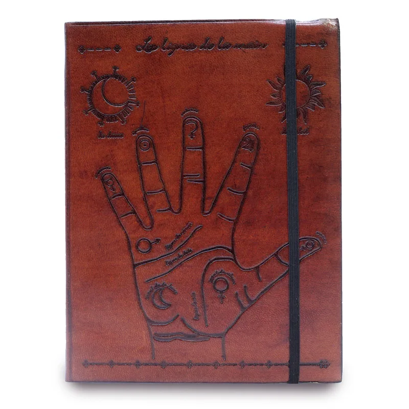 Medium Notebook with strap Palmistry