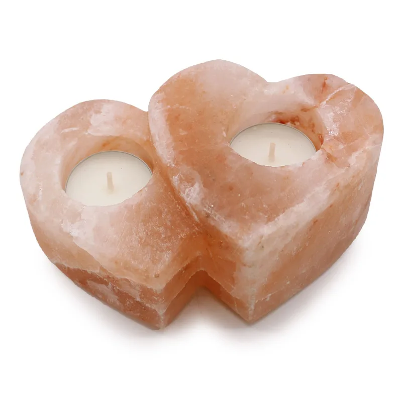 Double Heart Salt Candela Porta 1Kg — foto 1