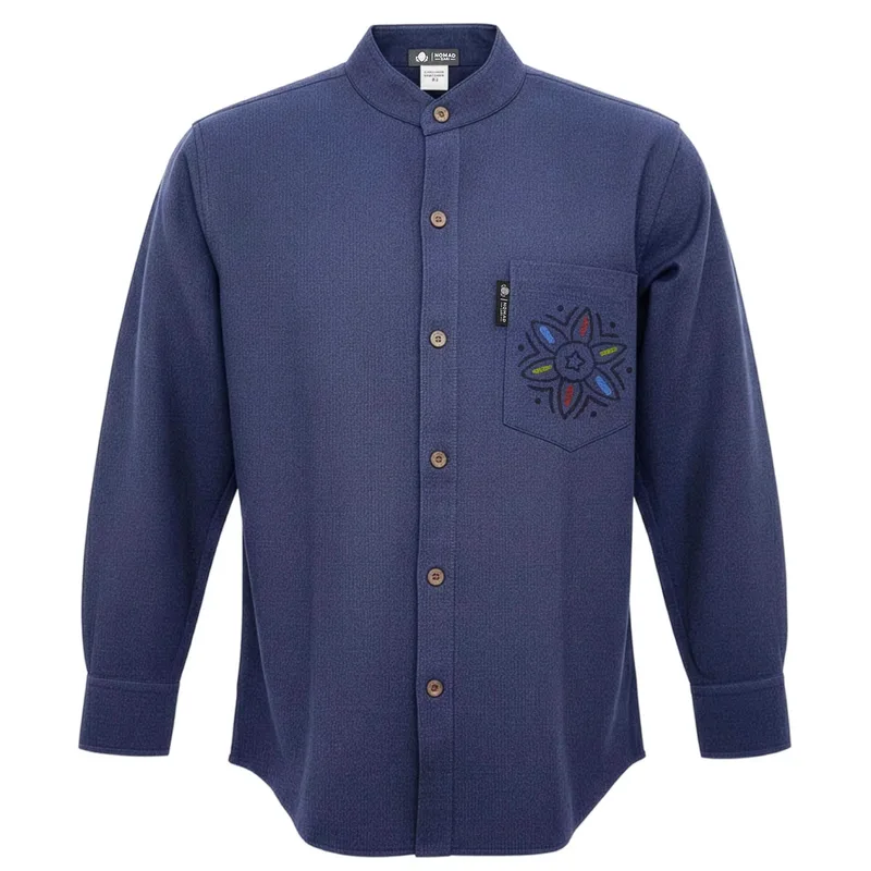 Nomad Sari Kathmandu Shirt Indigo XXL — foto 5