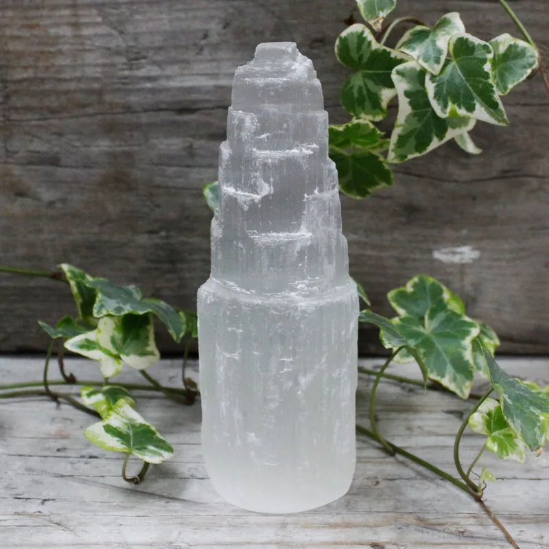 Natiural Selenite Tower 15 cm