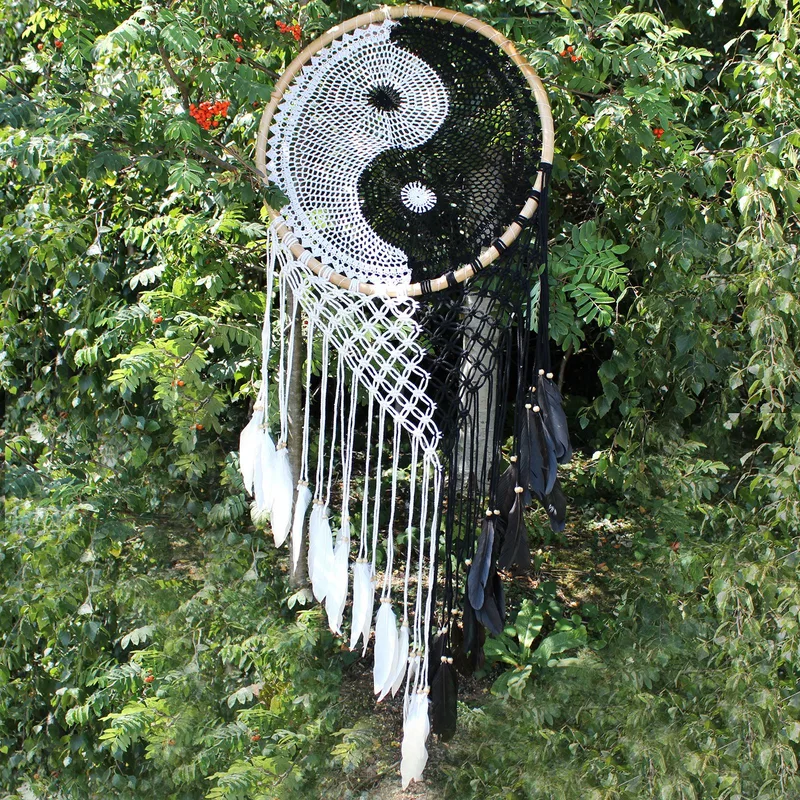 Bali Dreamcatchers Extra Large Ying Yang D: 50cm — foto 1