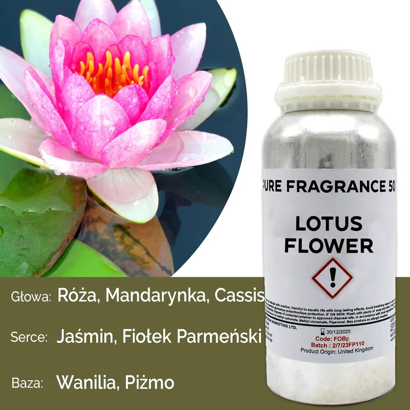 Lotus Fiore Puro Profumo Olio 500ml — foto 5