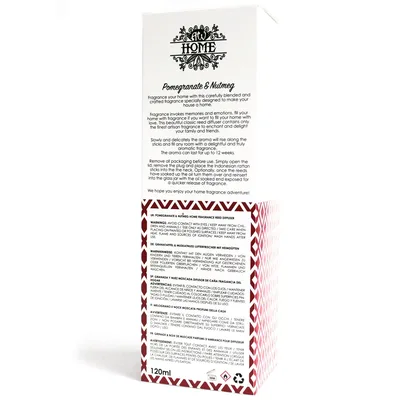 120ml Reed Diffusore Pomegranate & Nutmeg