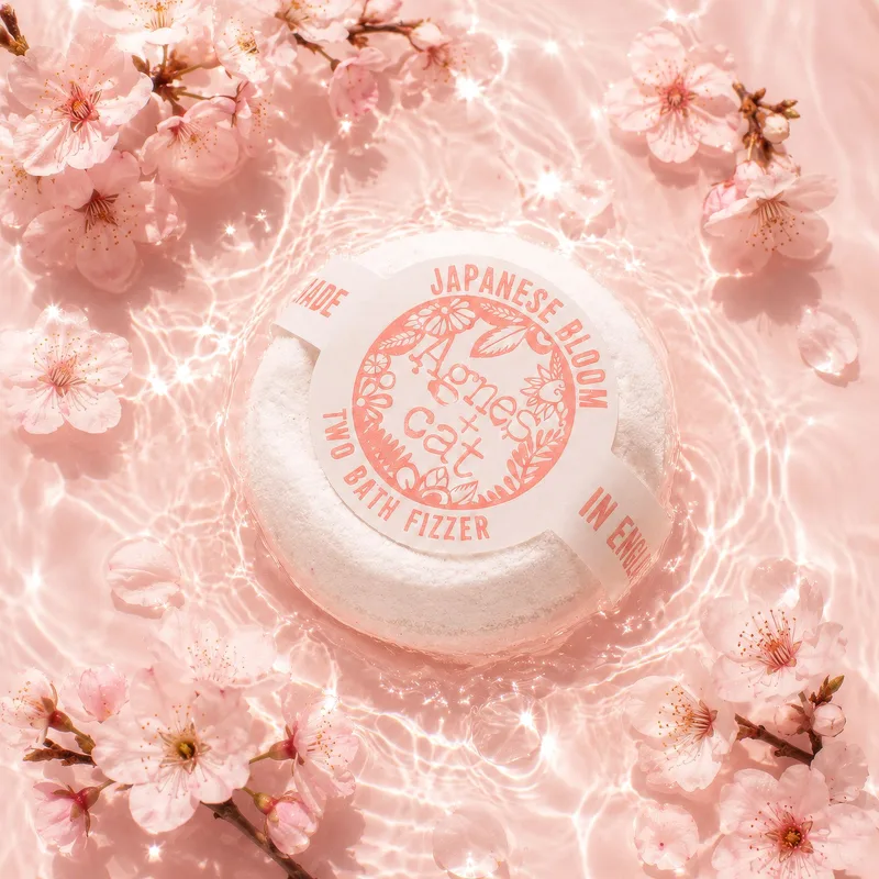 Agnes + Cat Floral & Citrus Bagno Fizzer Gift Set — foto 1