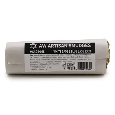 Smudge Stick - Bianco Sage & Blu Sage 10cm