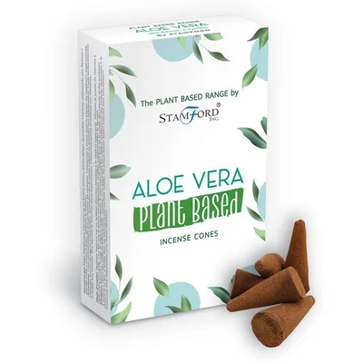Plant Based Incenso Cones Aloe Vera