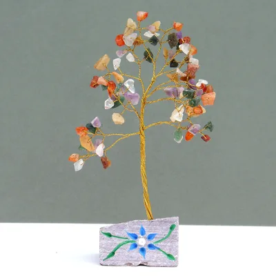 Mixed Gemstone Albero - 80 Stones