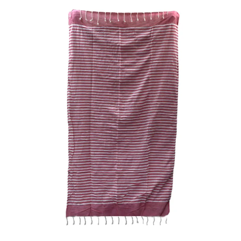 Cotton Pario Throw - 100x180 cm - Hot Pink — foto 4