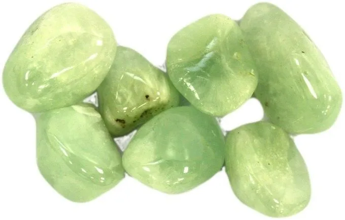 Pacchetto da 24 Pietre Tumolo L - Prehnite L (Qualità A)