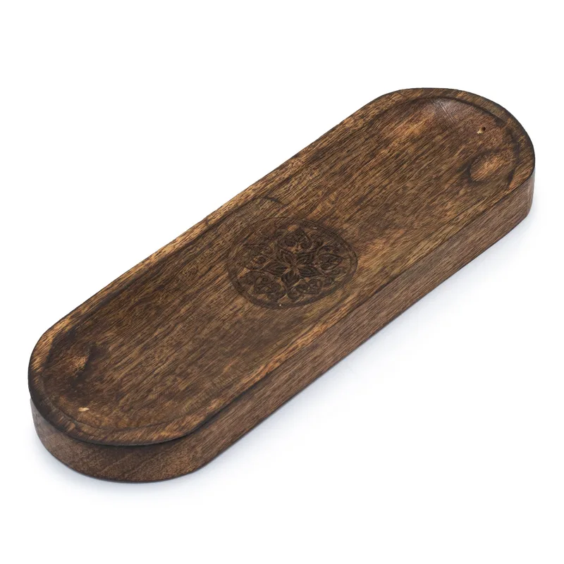 Large Incenso Tray 30x10cm Mandala — foto 1