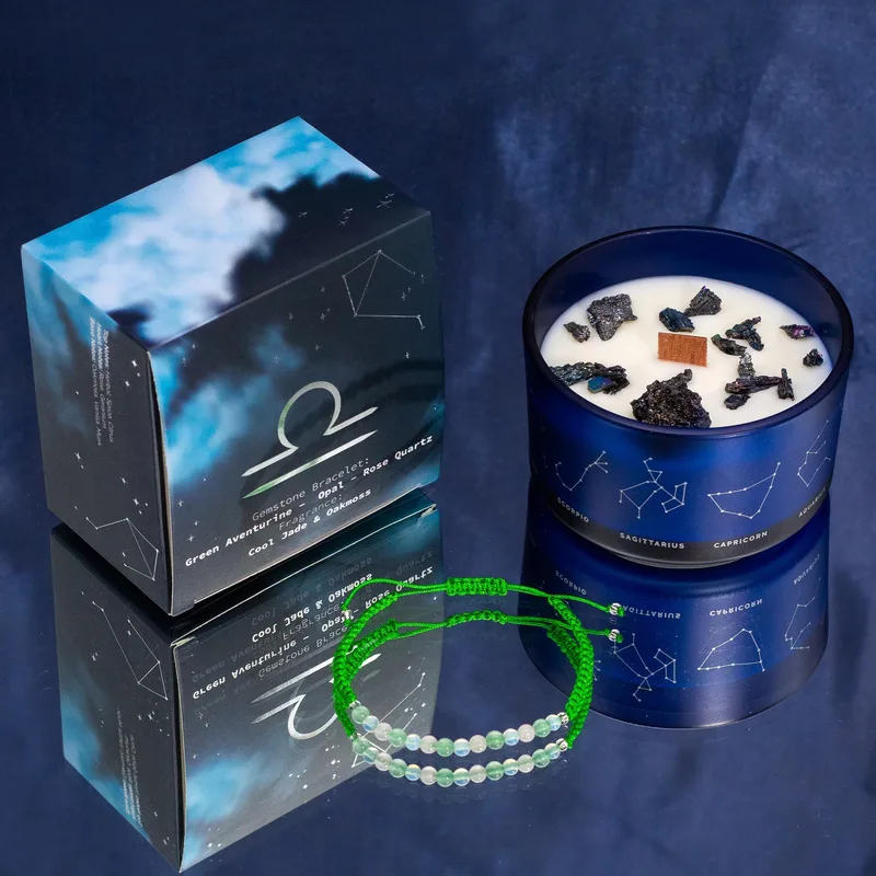 Zodiac Crystal Candela with Gemstone Bracelet Libra — foto 1