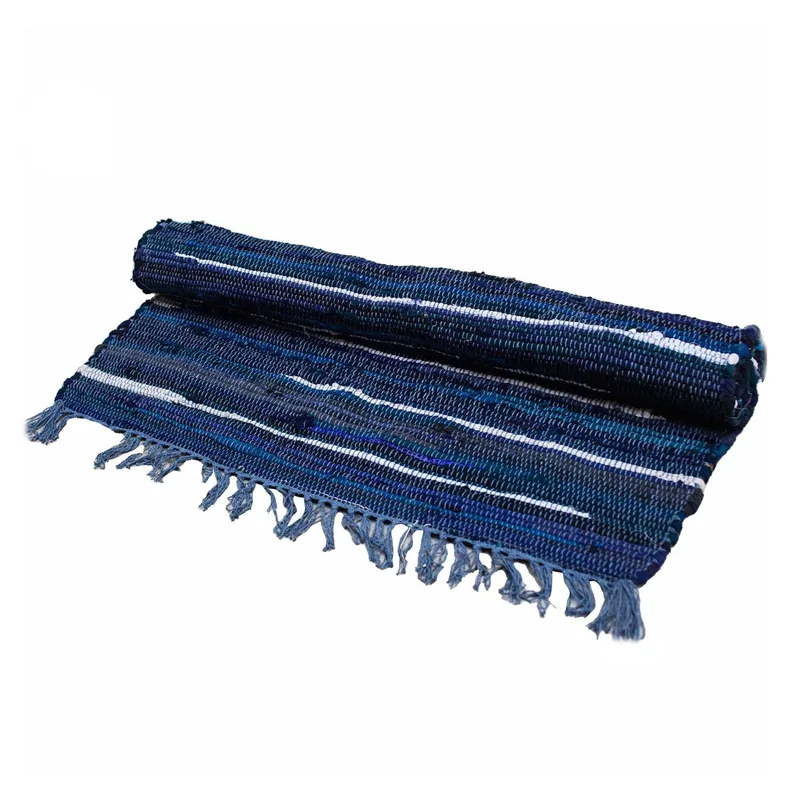 Large Rag Rug 150x90cm premium quality Charcoal Greys