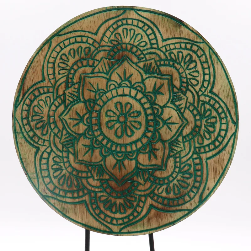 Buddha Feng Shui Set Mandala Verde — foto 4