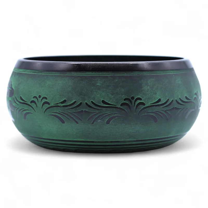 Extra Loud Mushroom Singing Bowl Moss Verde — foto 3