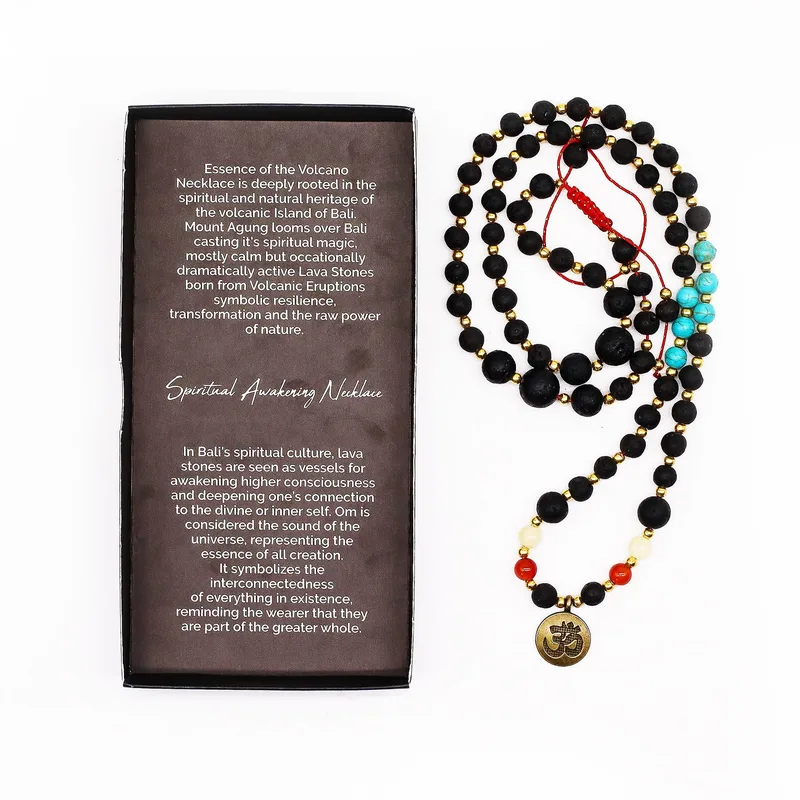 Essence of the Volcano Necklace Spiritual Awakening