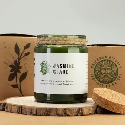 Greenman Woodwick Soy Candela Gelsomino Glade — foto 4
