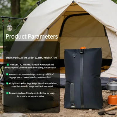 Borsa Multiuso per Scarpe, Custodia in TPU a Pressione, Camping Impermeabile e Antigetto, Sacchetti di Stoccaggio per Abiti Airtight