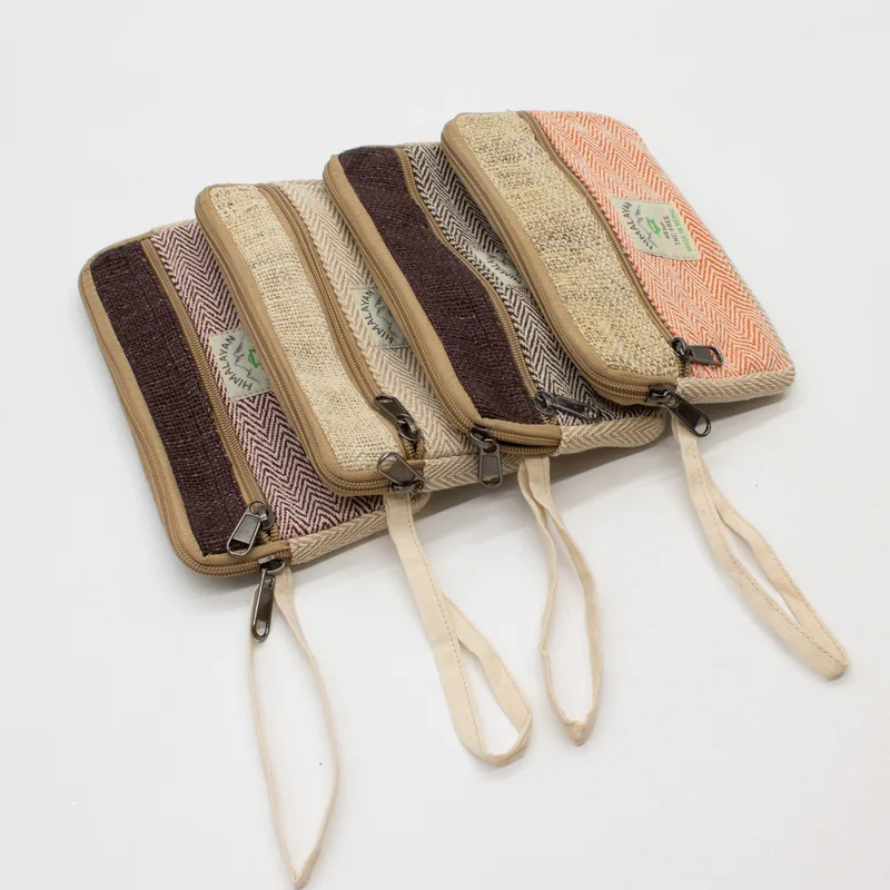 Hemp Phone/Tobacoo/Anything Zip Pouch (assorted) — foto 3